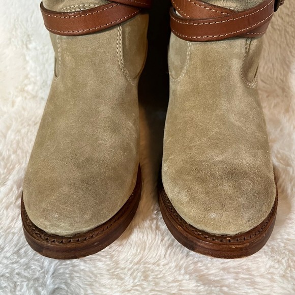 Frye Tall Strappy Jane Boots Size 6 - Picture 6 of 14
